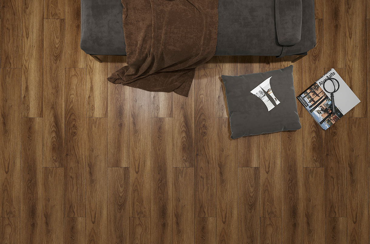 BORUI 8A819 WALNUT PVC DECOR FILM FOR SPC/LVT/WPC FLOORING