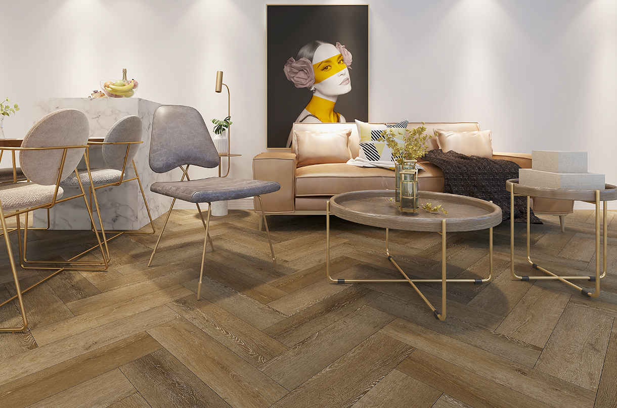 BORUI 8802L Dominica Oak PVC DECOR FILM FOR SPC/LVT/WPC FLOORING