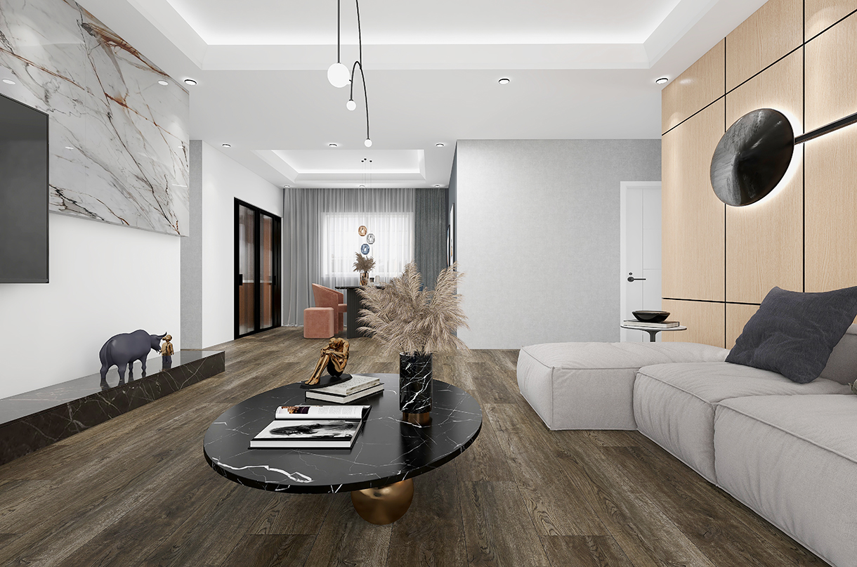 BORUI 8813L Missouri Oak PVC DECOR FILM FOR SPC/LVT/WPC FLOORING
