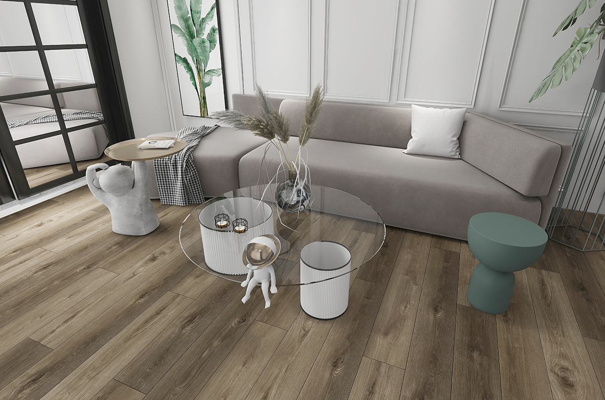 BORUI 8842L Hickory PVC DECOR FILM FOR SPC/LVT/WPC FLOORING