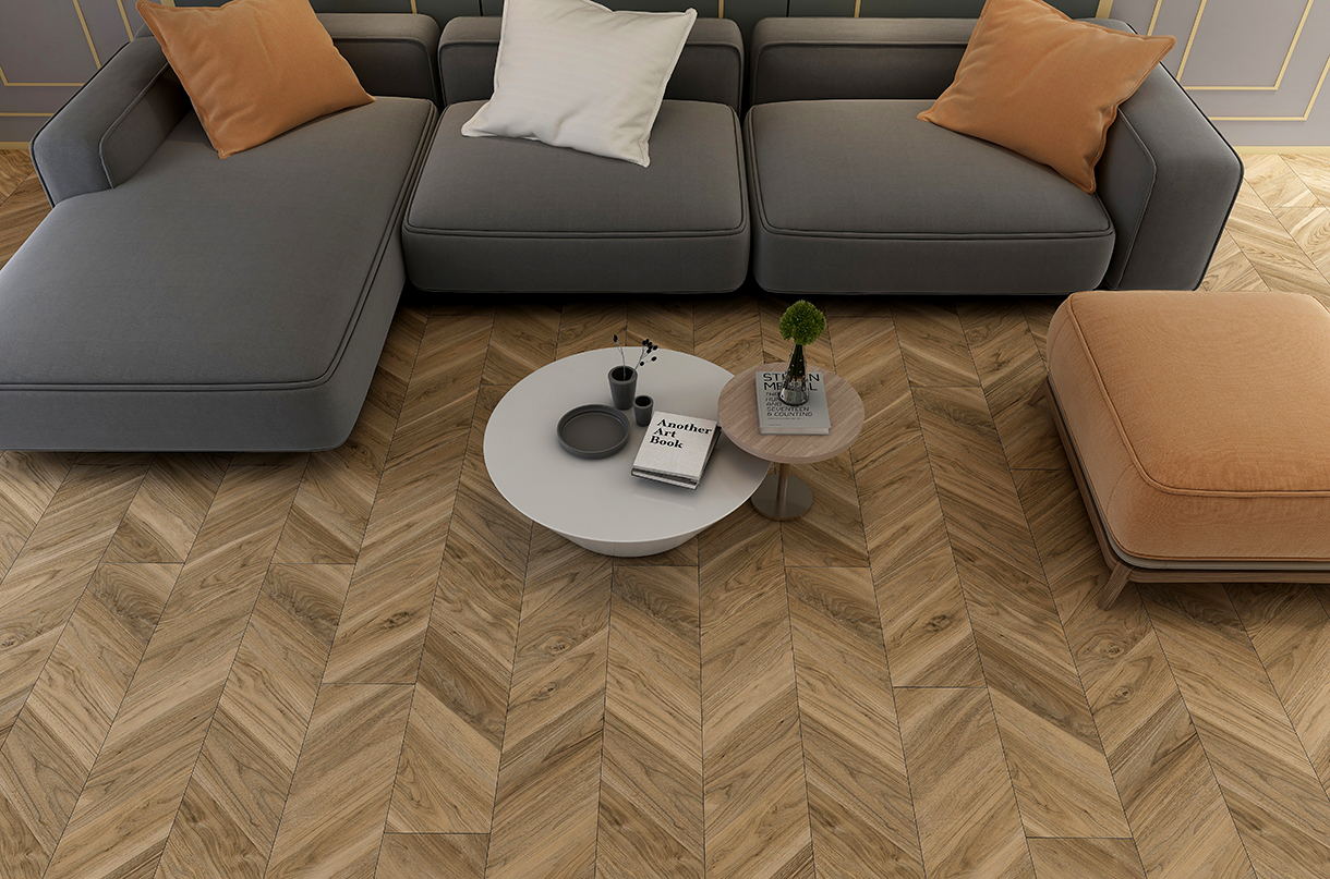 BORUI 6804 Ecuador Walnut PVC DECOR FILM FOR SPC/LVT/WPC FLOORING