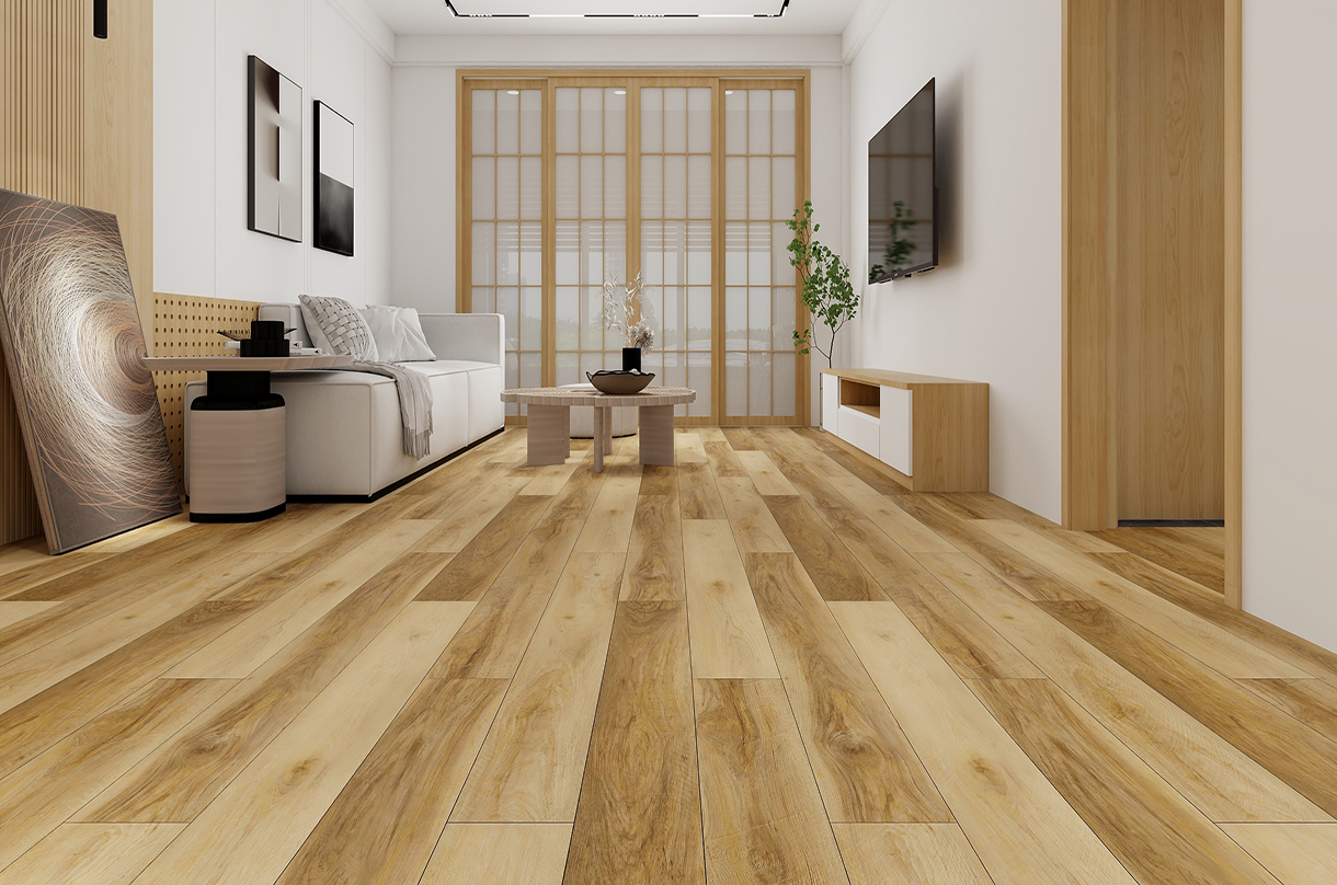 BORUI 8864L TUCSON HICKORY PVC DECOR FILM FOR SPC/LVT/WPC FLOORING