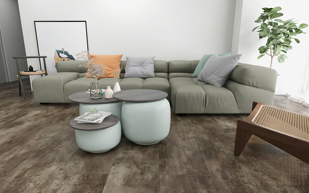 BORUI 68024L LUCARNO RUST PVC DECOR FILM FOR SPC/LVT/WPC FLOORING