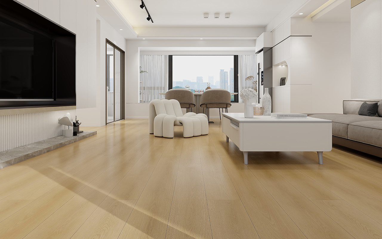 BORUI 88109L PORTO OAK PVC DECOR FILM FOR SPC/LVT/WPC FLOORING-EXHIBITION