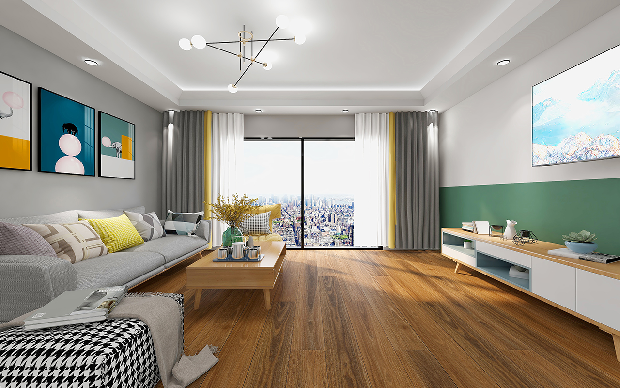 BORUI 81001XL EUCALYPTUS PVC DECOR FILM FOR SPC/LVT/WPC FLOORING-EXHIBITION