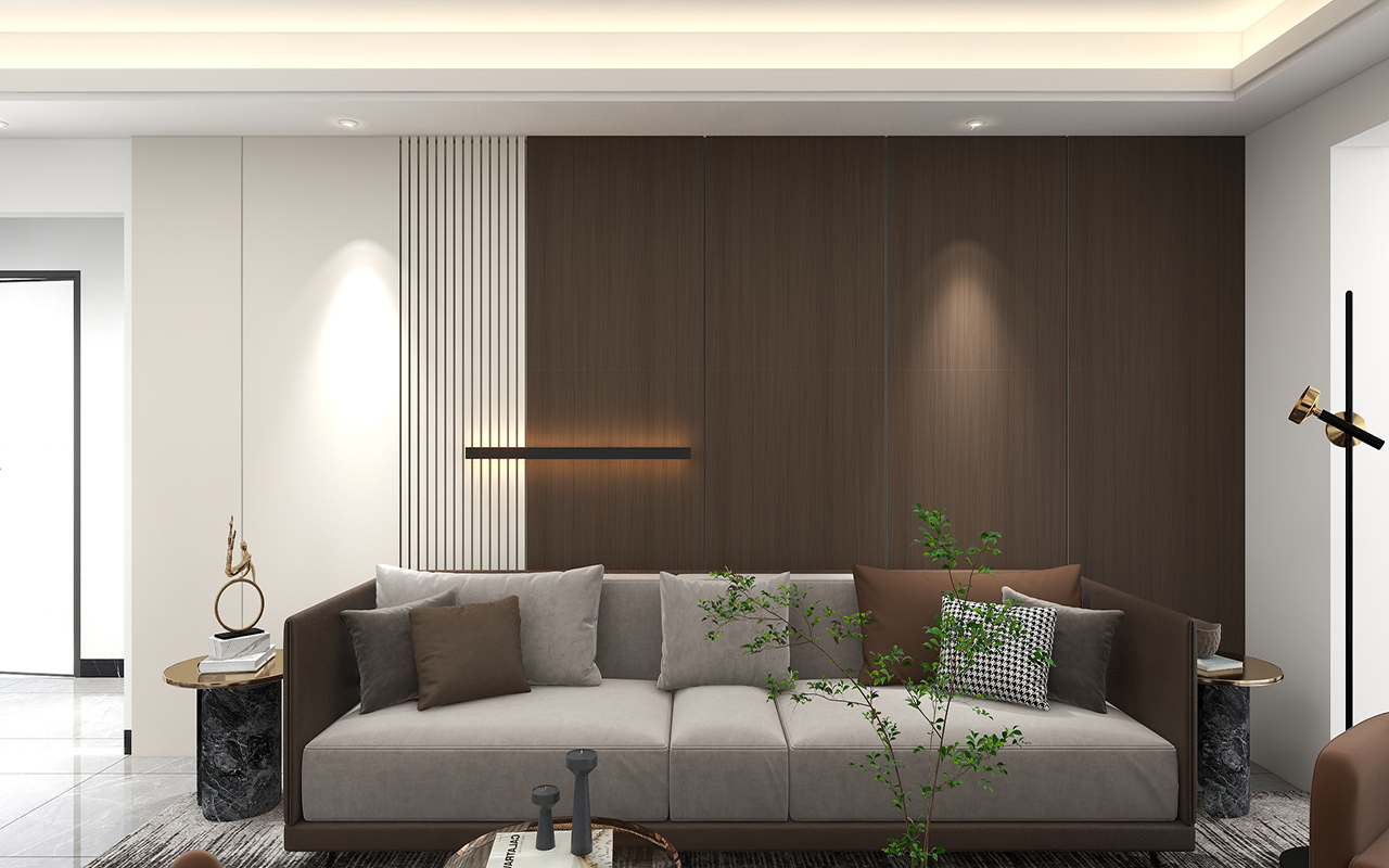 BORUI 9026 TECHNICAL WOOD PVC DECOR FILM FOR SPC/LVT/WPC WALL-EXHIBITION